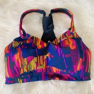 Brooks Multicolored Juno Sports Bra 38DD